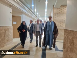 بازدید میدانی جمعی از مسئولین دانشگاه فرهنگیان از مرکز امام خمینی (ره) کاشان 3
