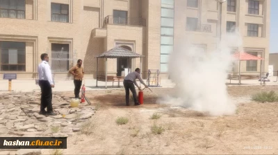 آموزش اطفای حریق ویژه کارکنان