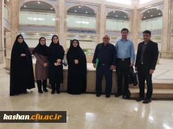 بازدید مسئولین استان از مرکز امام خمینی(ره) کاشان 2