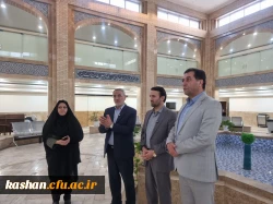  بازدید معاون برنامه ریزی و توسعه وزارت آموزش و پرورش ، مدیر کل آموزش و پرورش استان اصفهان و نماینده مردم کاشان در مجلس شورای اسلامی از دانشگاه فرهنگیان مرکز کاشان 5