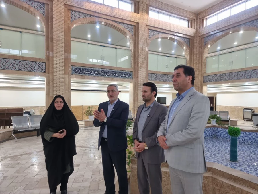  بازدید معاون برنامه ریزی و توسعه وزارت آموزش و پرورش ، مدیر کل آموزش و پرورش استان اصفهان و نماینده مردم کاشان در مجلس شورای اسلامی از دانشگاه فرهنگیان مرکز کاشان 5