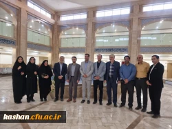  بازدید معاون برنامه ریزی و توسعه وزارت آموزش و پرورش ، مدیر کل آموزش و پرورش استان اصفهان و نماینده مردم کاشان در مجلس شورای اسلامی از دانشگاه فرهنگیان مرکز کاشان 6