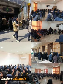 بازدید دانش آموزان پایه دوازدهم دبیرستان خدیجه کبری(س) از دانشگاه فرهنگیان مرکز امام خمینی(ره) کاشان