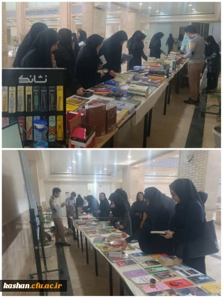 برپایی کافه کتاب در مرکز امام خمینی(ره) کاشان