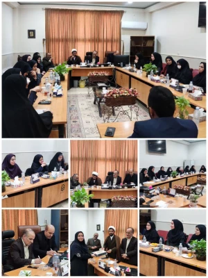 دیدار دکتر پناهی با کارمندان و اعضای هیأت علمی دانشگاه فرهنگیان کاشان