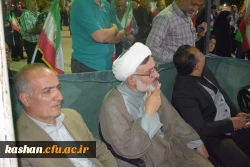 دکتر ابراهیمی در تجمع مردمی میدان شهید خامنه ای کاشان سخنرانی کرد 4