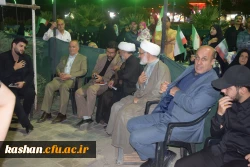 دکتر ابراهیمی در تجمع مردمی میدان شهید خامنه ای کاشان سخنرانی کرد 3